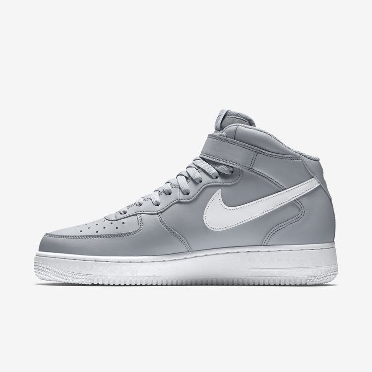 NIKE AIR FORCE 1 MID '07 WOLF GREY price $97.50