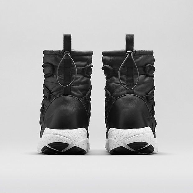 Pre-owned Nike Foostscape Route Sneakerboot In Black