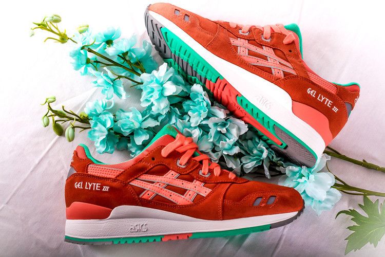 asics gel lyte iii fresh salmon