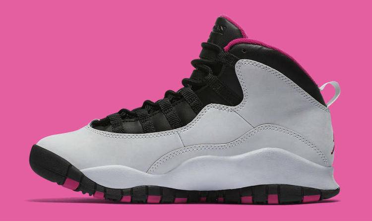 pink jordan 10