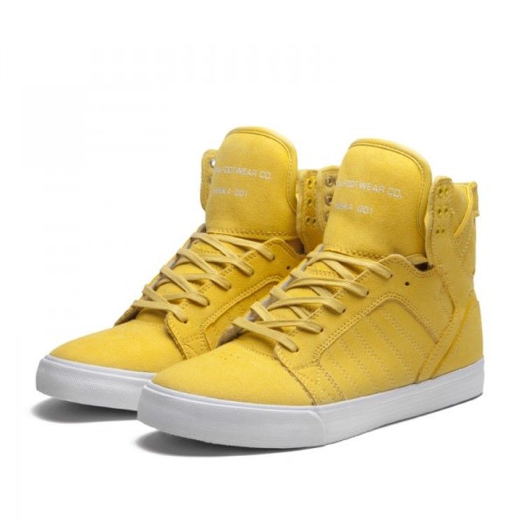 Supra Footwear Supra Skytop Yellow Supra Skytop Yellow Patent RARE