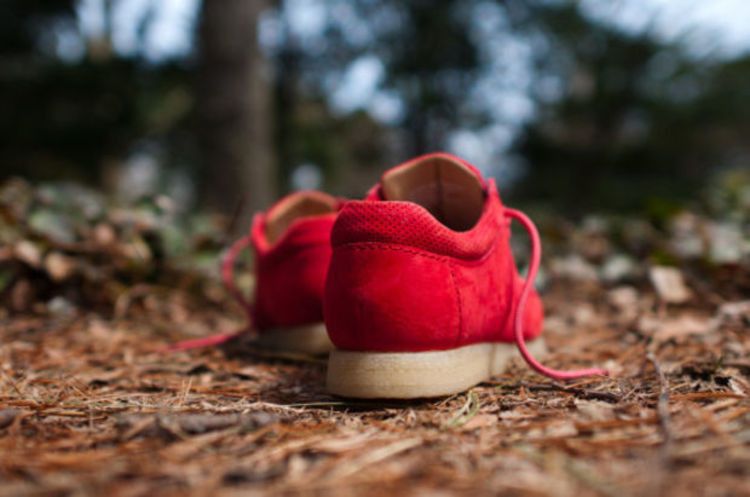 Ronnie Fieg X Clarks Kildare Poppy Red