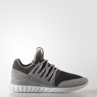 Adidas tubular outlet radial fleece grey