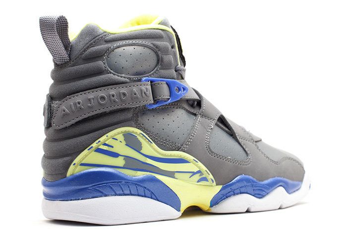 Pre-owned Air Jordan Jordan 8 Retro Gs 'laney' In Grey