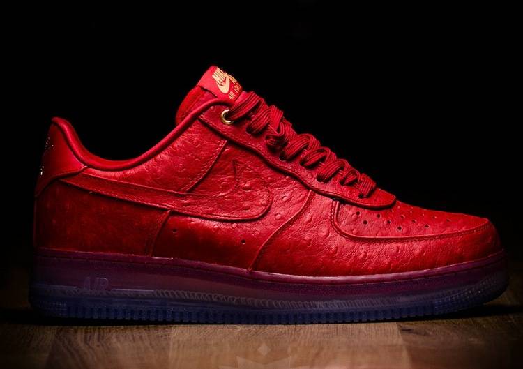 Air Force 1 Cmft Lux Low 'Ostrich Red' | GOAT