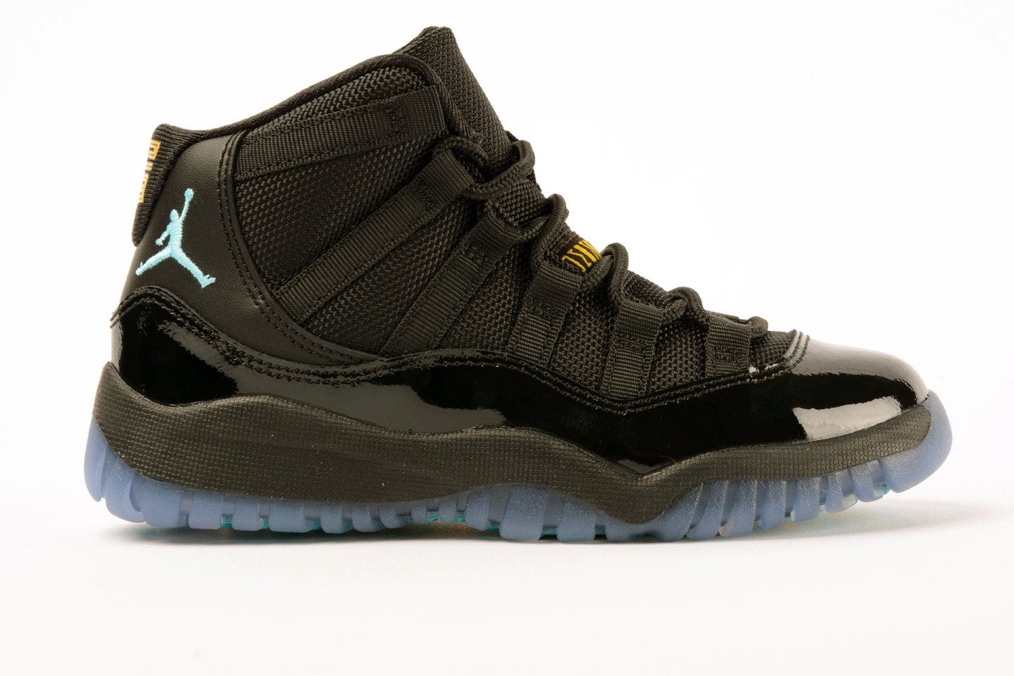 Pre-owned Air Jordan 11 Retro Ps 'gamma Blue' In Black