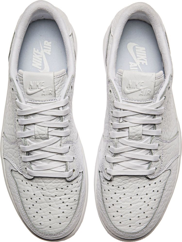 Air Jordan 1 RETRO Low Swooshless Triple White