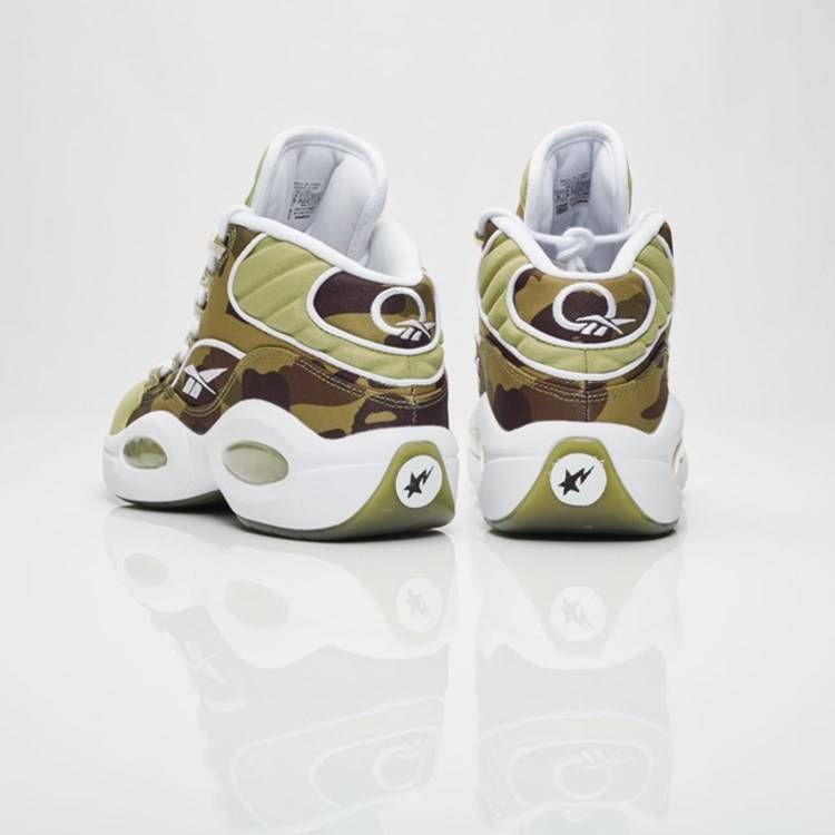 Buy A Bathing Ape x Mita Sneakers x Question Mid '1st Camo