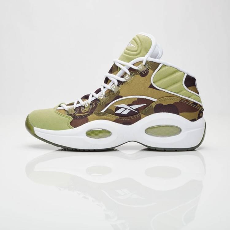 Buy A Bathing Ape x Mita Sneakers x Question Mid '1st Camo