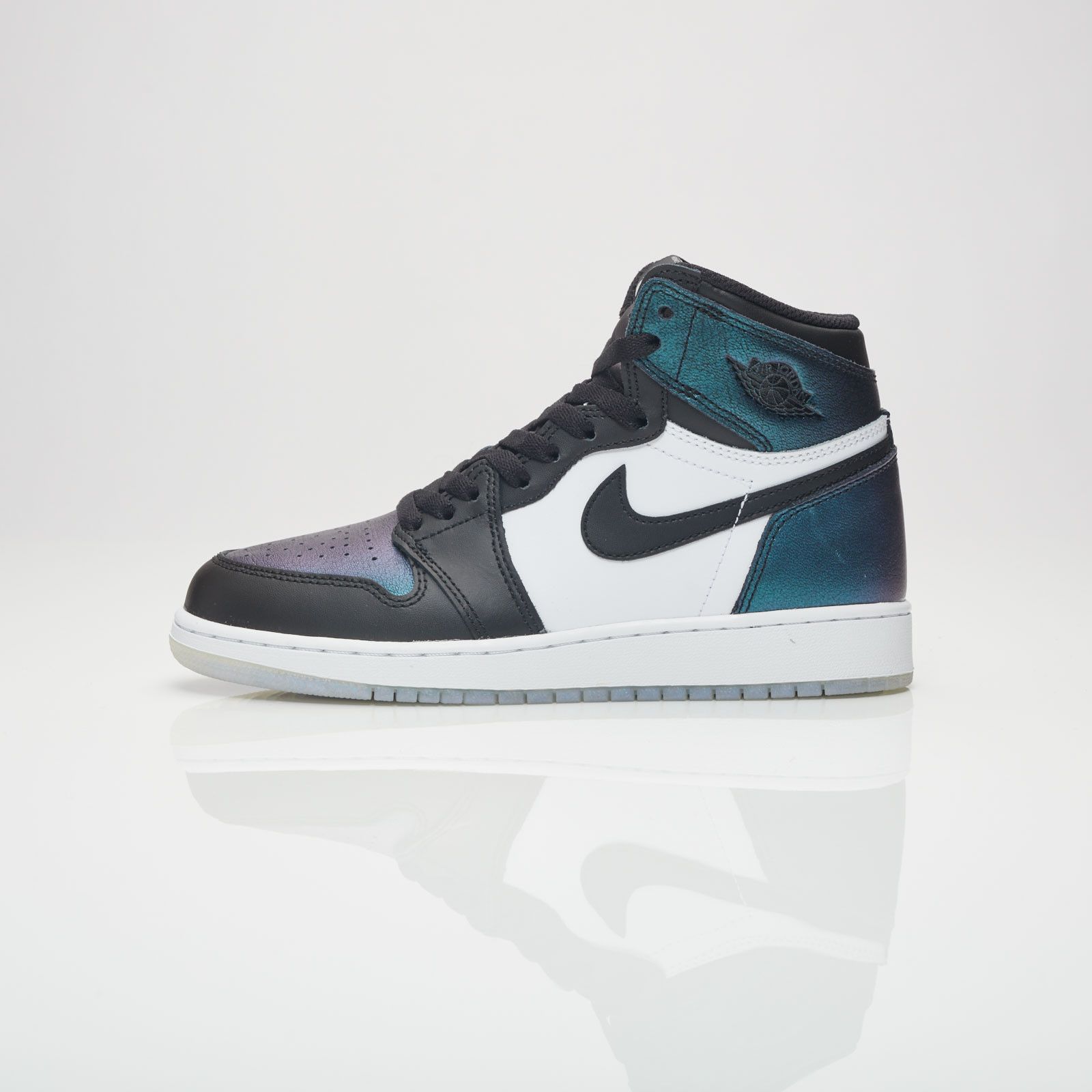 Pre-owned Air Jordan 1 Retro High Og Bg 'all Star - Chameleon' In Black