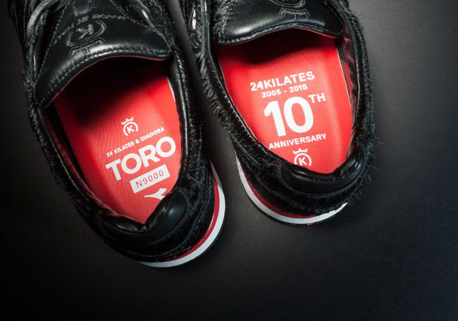 DIADORA Pre-owned 24 Kilates X N9000 'toro' In Black