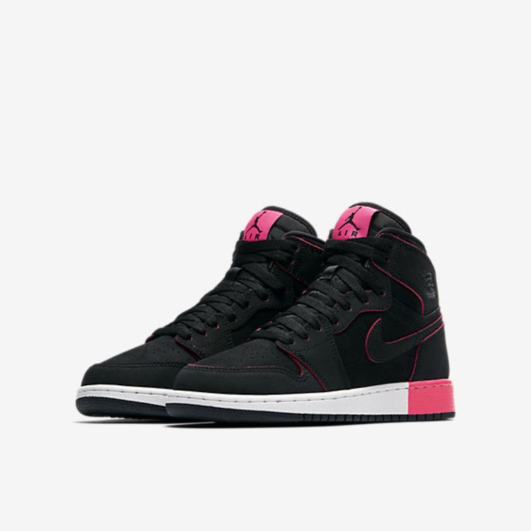 Jordan 1 retro 2025 high black hyper pink