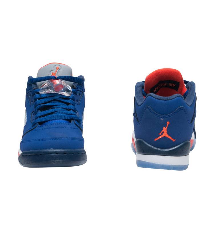 Buy Air Jordan 5 Retro Low GS 'Knicks' - 314338 417 - Blue | GOAT