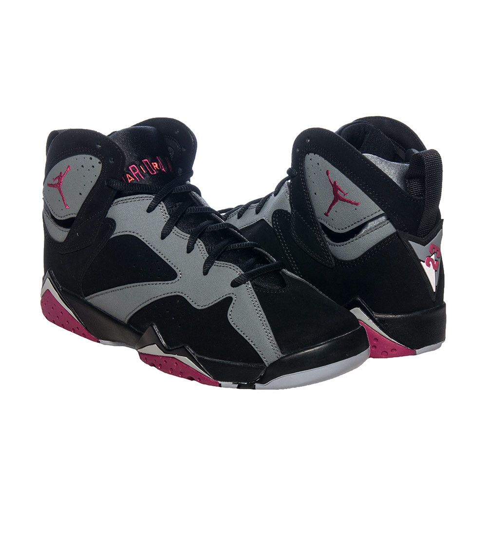 Pre-owned Air Jordan 7 Retro Gg 'sport Fuchsia' In Black