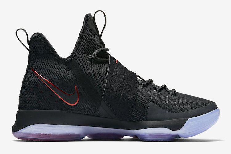 Lebron XIV 14 University Bred Black Red Shoes 852405-004 Buy Nike LeBron 14  main image 4