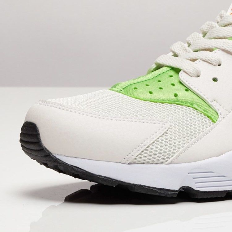 nike air huarache neon green