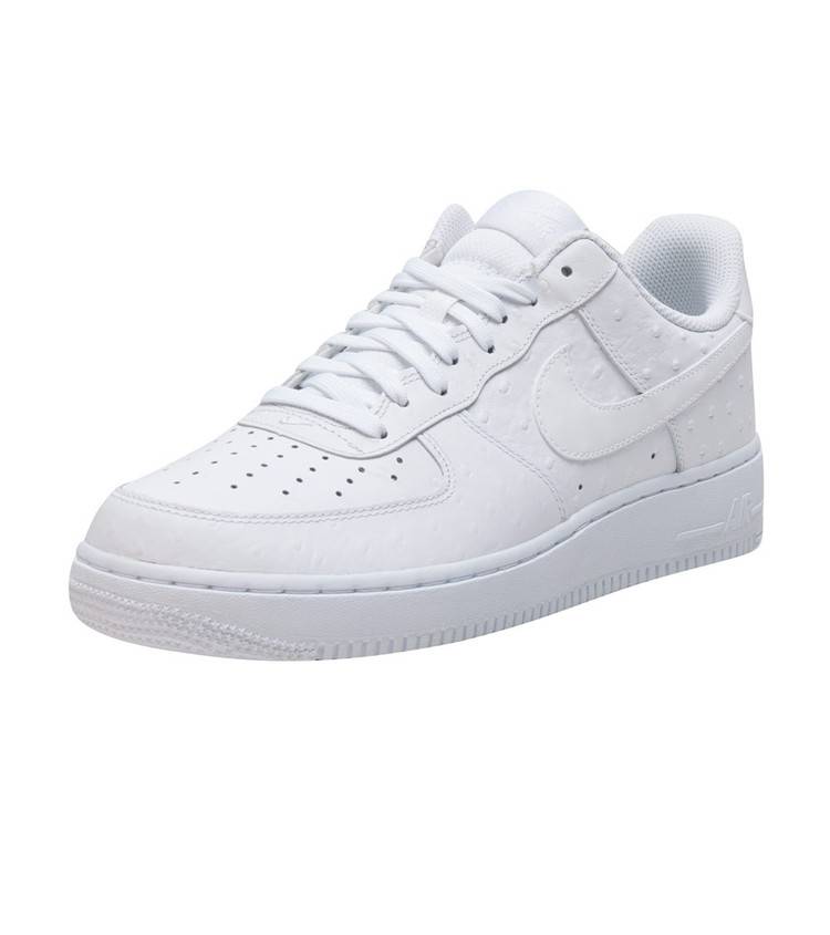 Nike Air Force I Low LV8 size 10 white Ostrich 718152-104 (0549)