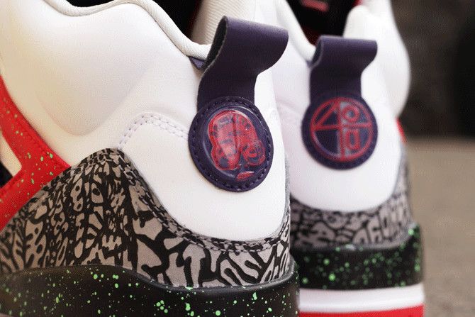 Pre-owned Air Jordan Jordan Spizike Bg In White