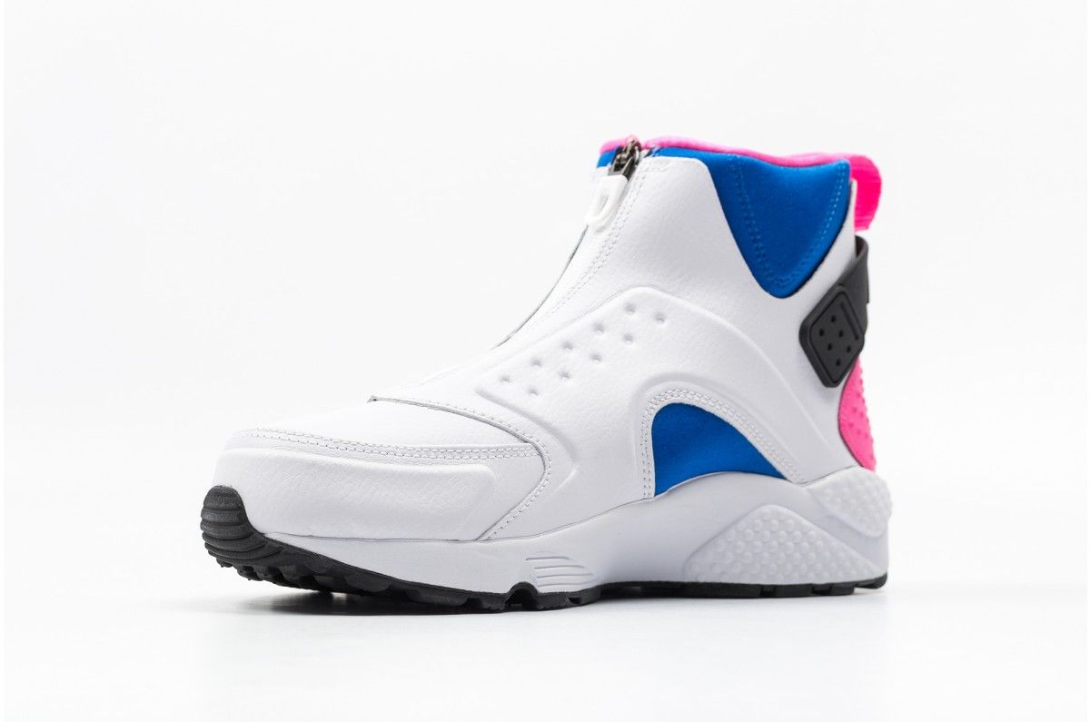 Pre-owned Nike Wmns Air Huarache Run Mid 'white Soar Pink Pow'