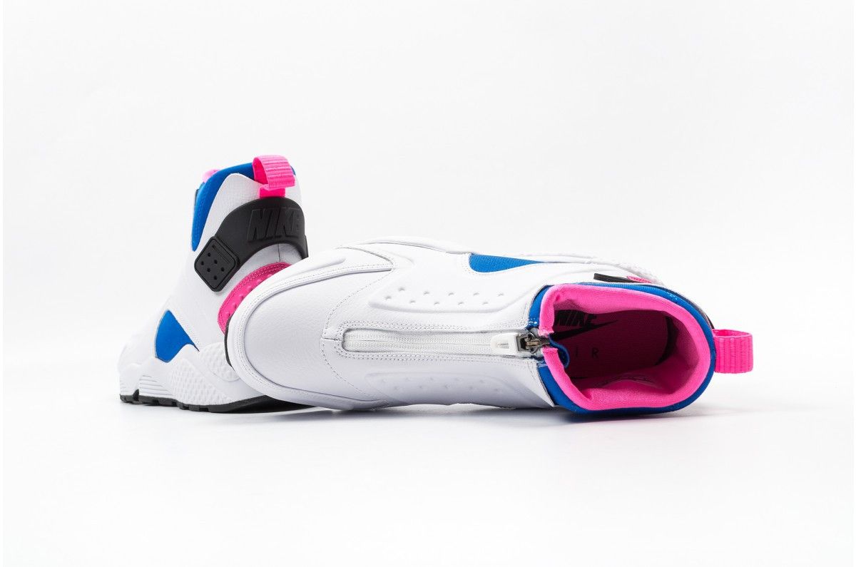 Pre-owned Nike Wmns Air Huarache Run Mid 'white Soar Pink Pow'