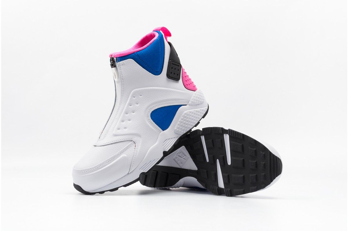 Pre-owned Nike Wmns Air Huarache Run Mid 'white Soar Pink Pow'