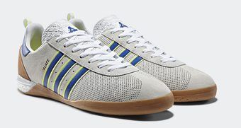 Buy Palace x adidas Indoor 'White Bold Blue' - CG3364 | GOAT