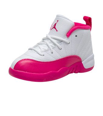 Hot pink jordan 12 hotsell