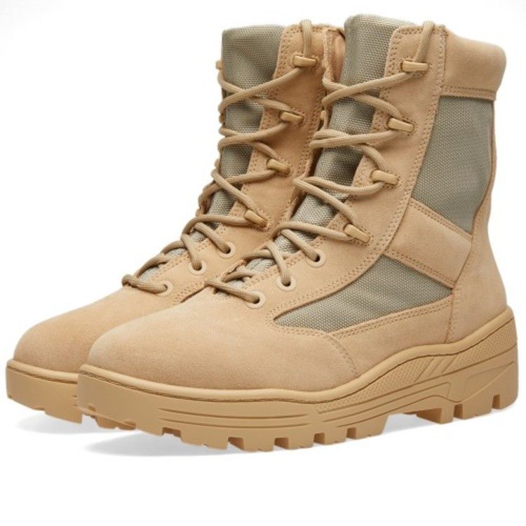 yeezy combat boot sand