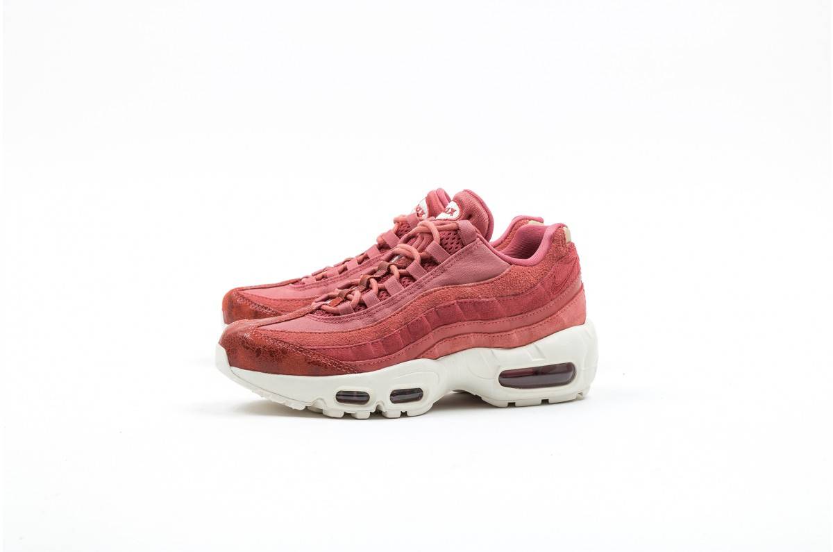 Pre-owned Nike Wmns Air Max 95 Premium 'light Redwood'