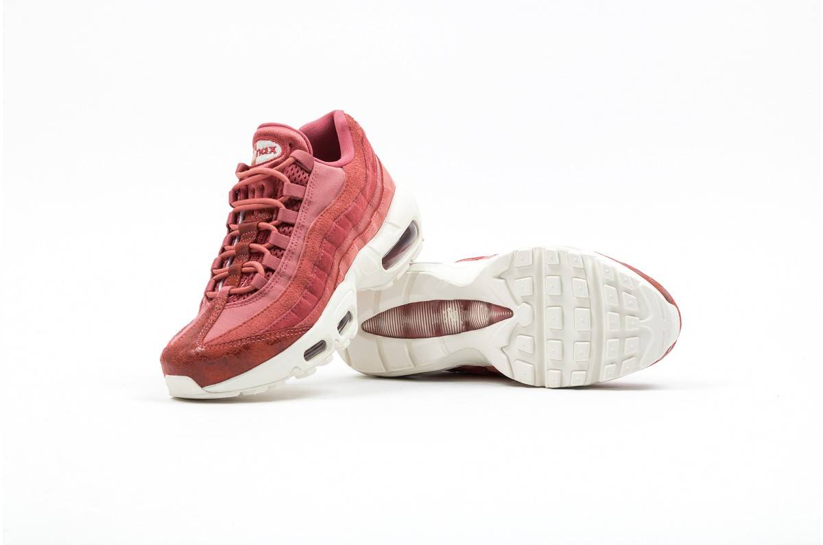 Pre-owned Nike Wmns Air Max 95 Premium 'light Redwood'