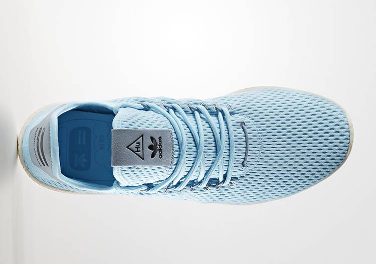 Adidas Womens Size 6 PW Pharrell Williams Tennis HU Ice Blue CP9764 Sneaker  Shoe