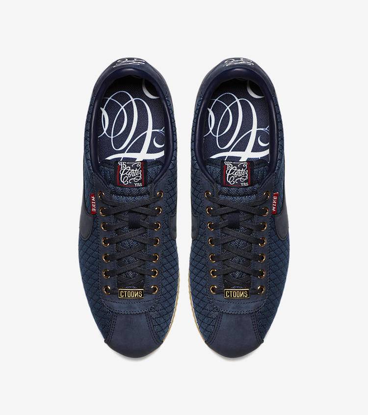 2017 Nike Cortez X Basic Mister Cartoon LA Obsidian Blue Shoes Men's  Size 7.5