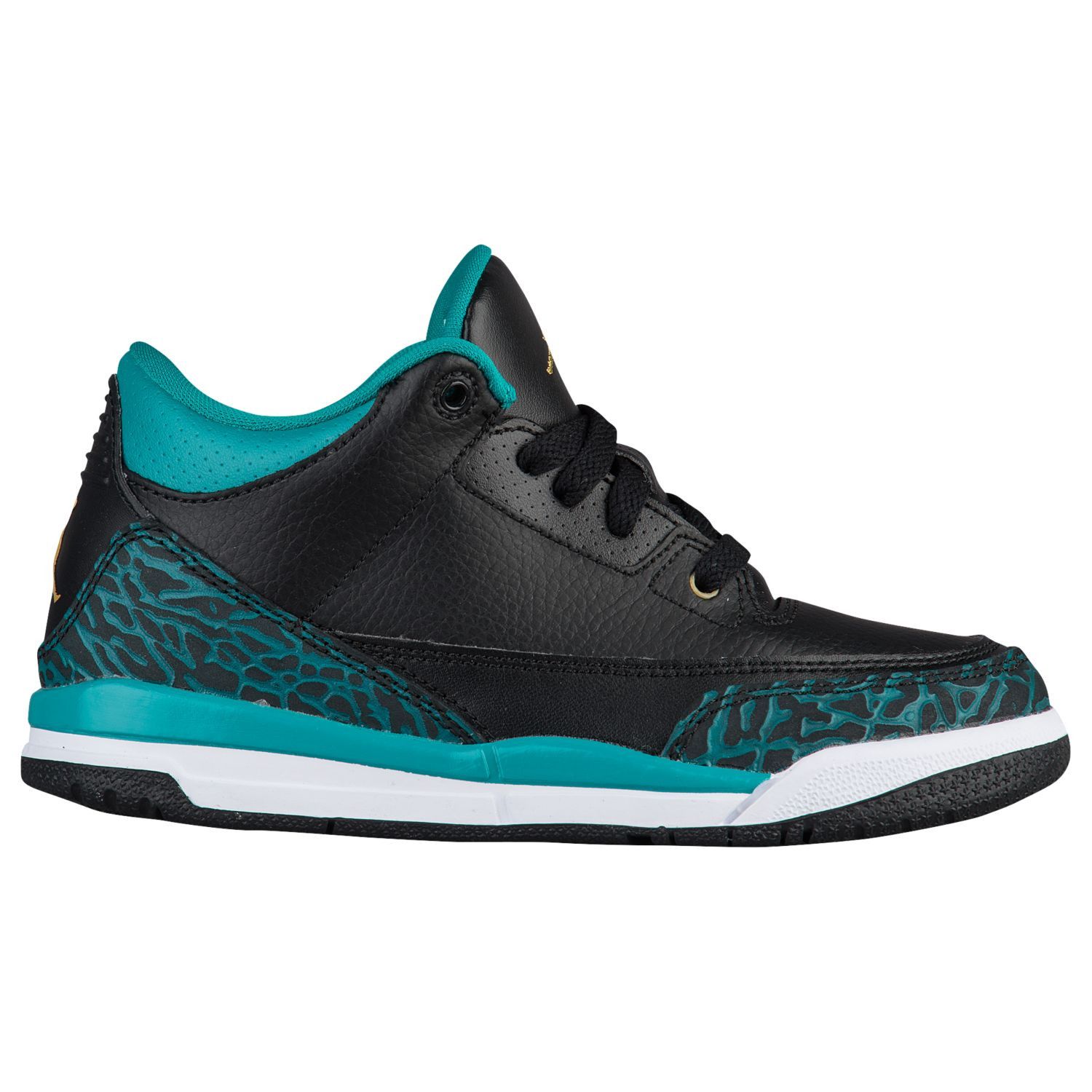 Pre-owned Air Jordan 3 Retro Gp 'black Metallic Gold'