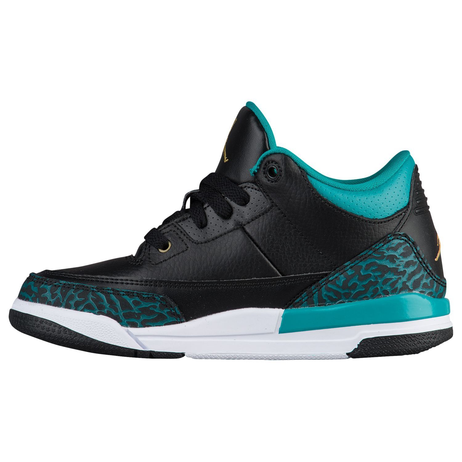 Pre-owned Air Jordan 3 Retro Gp 'black Metallic Gold'