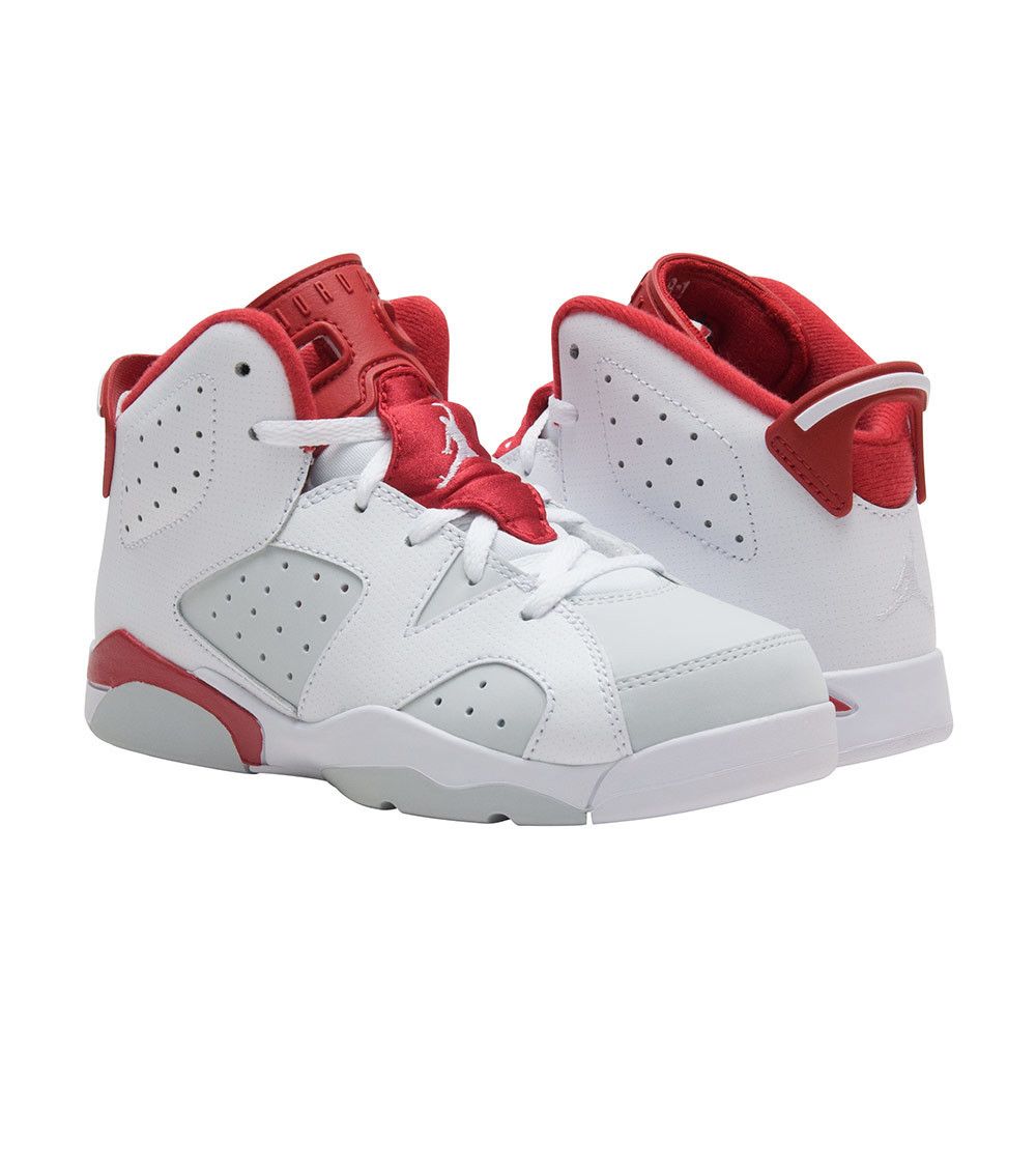 Pre-owned Air Jordan 6 Retro Ps 'alternate' In White