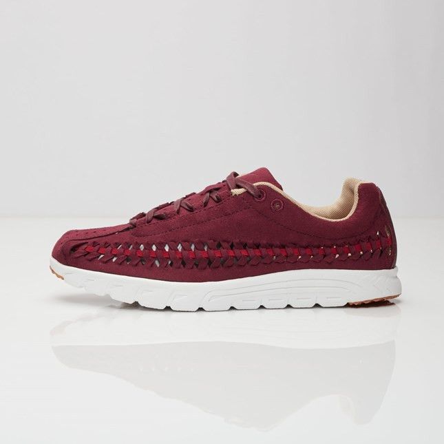Pre-owned Nike Wmns Mayfly Woven 'night Maroon' In Red