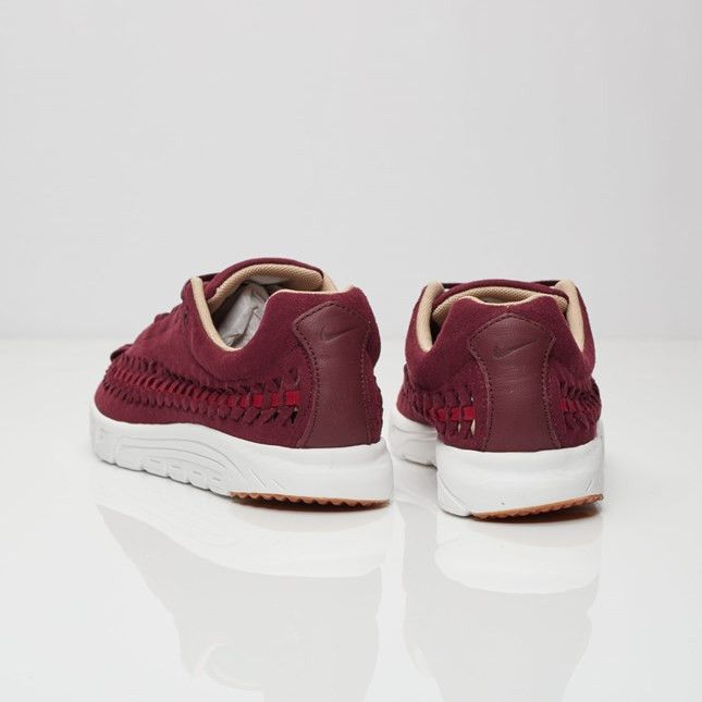 Pre-owned Nike Wmns Mayfly Woven 'night Maroon' In Red