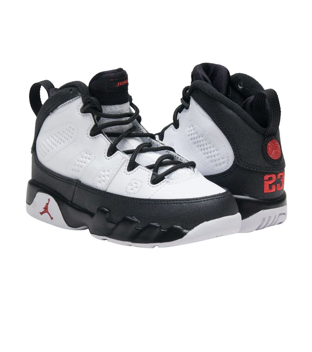 Pre-owned Air Jordan 9 Retro Ps 'white Varsity Red'