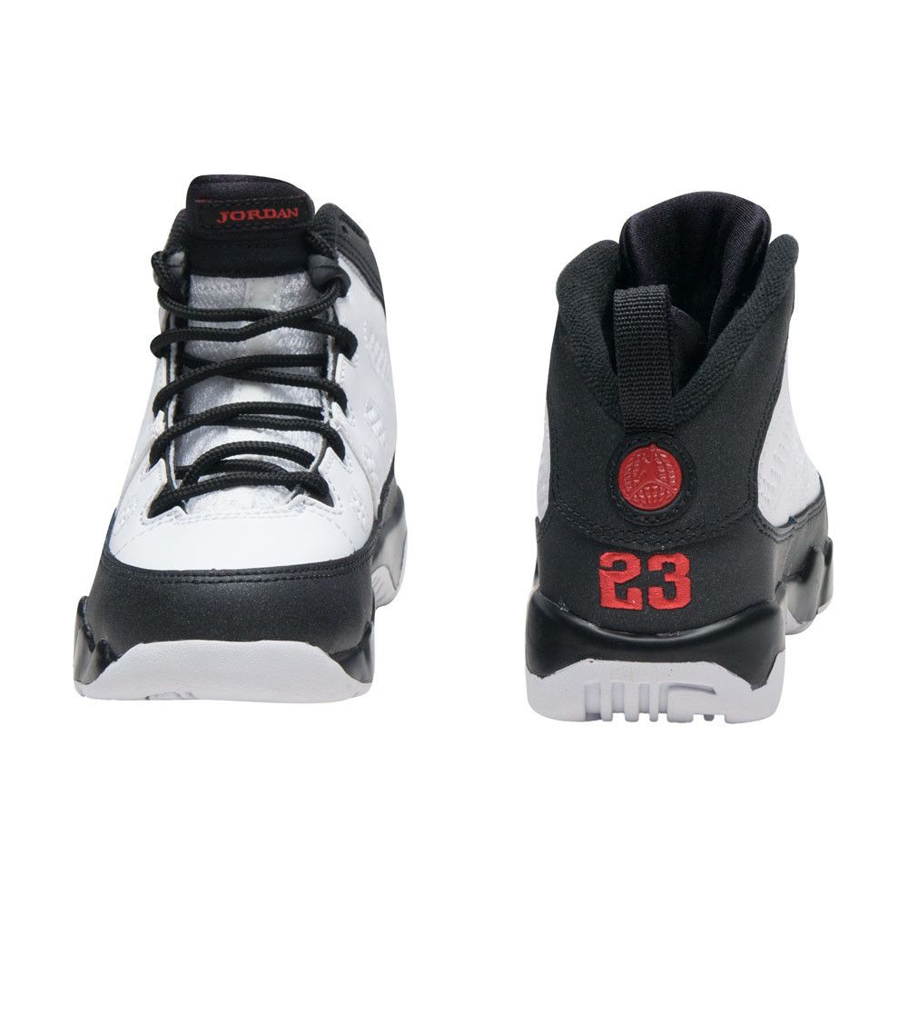 Pre-owned Air Jordan 9 Retro Ps 'white Varsity Red'