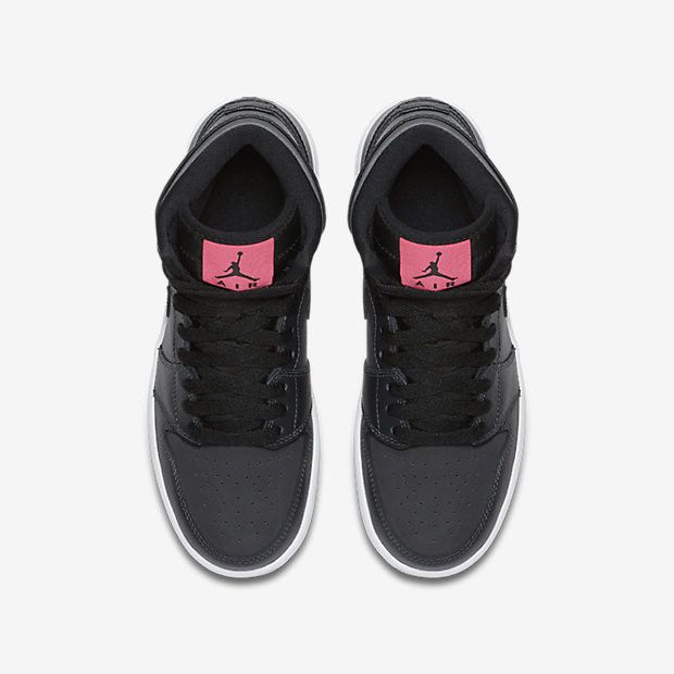 Pre-owned Air Jordan 1 Retro High Gs 'black Pink'