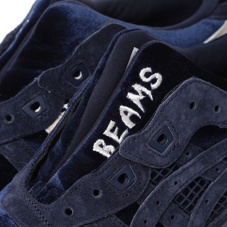 Mita Sneakers x Beams x ASICS Gel Lyte 3 Navy Souvenir Jacket
