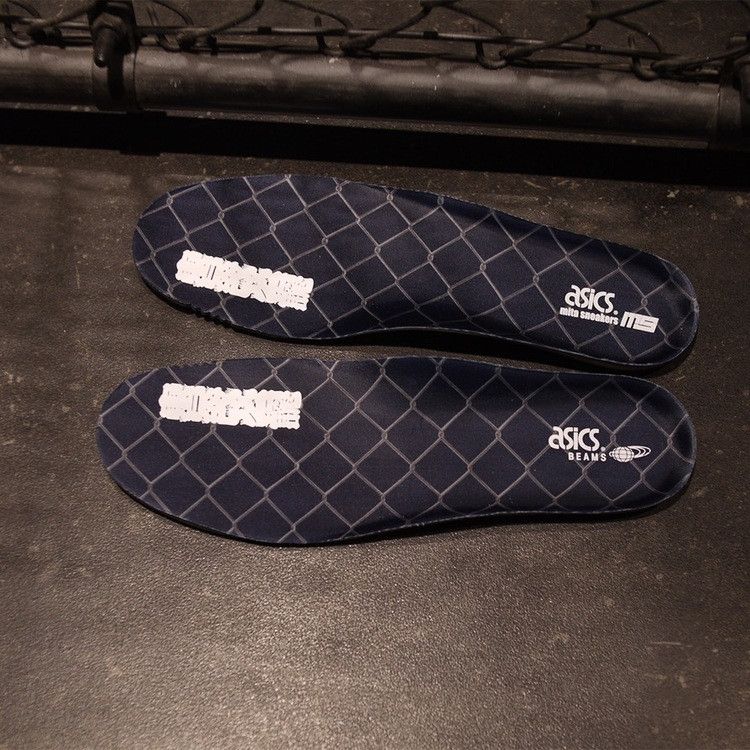 Mita Sneakers x Beams x ASICS Gel Lyte 3 Navy Souvenir Jacket