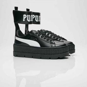 Buy Fenty x Wmns Ankle Strap Creeper 'Black' - 366264 03 | GOAT