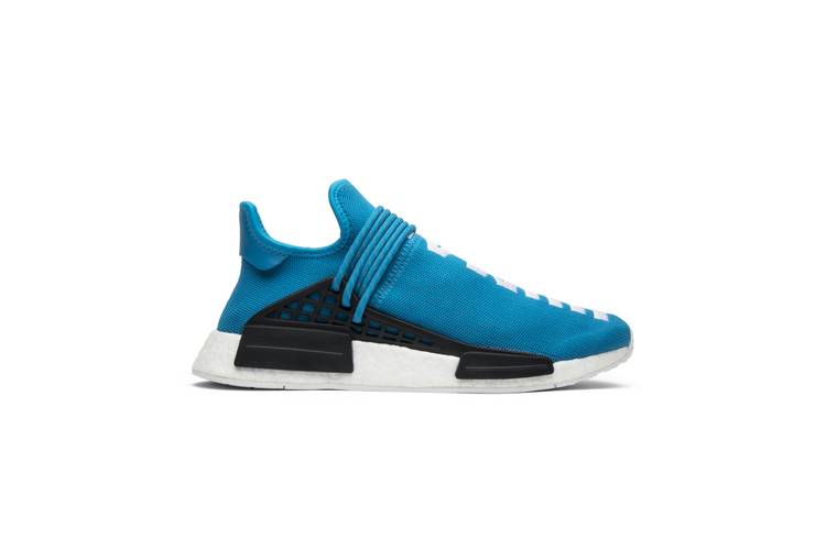 human race shoes blue