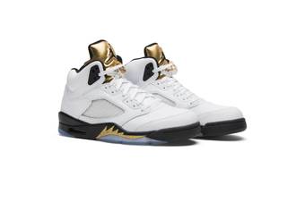 jordan 5 gold and black