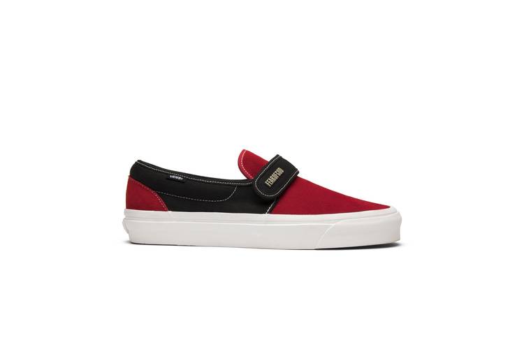 Fear of God x Slip-On 47 DX 'Collection 2 Red Black'