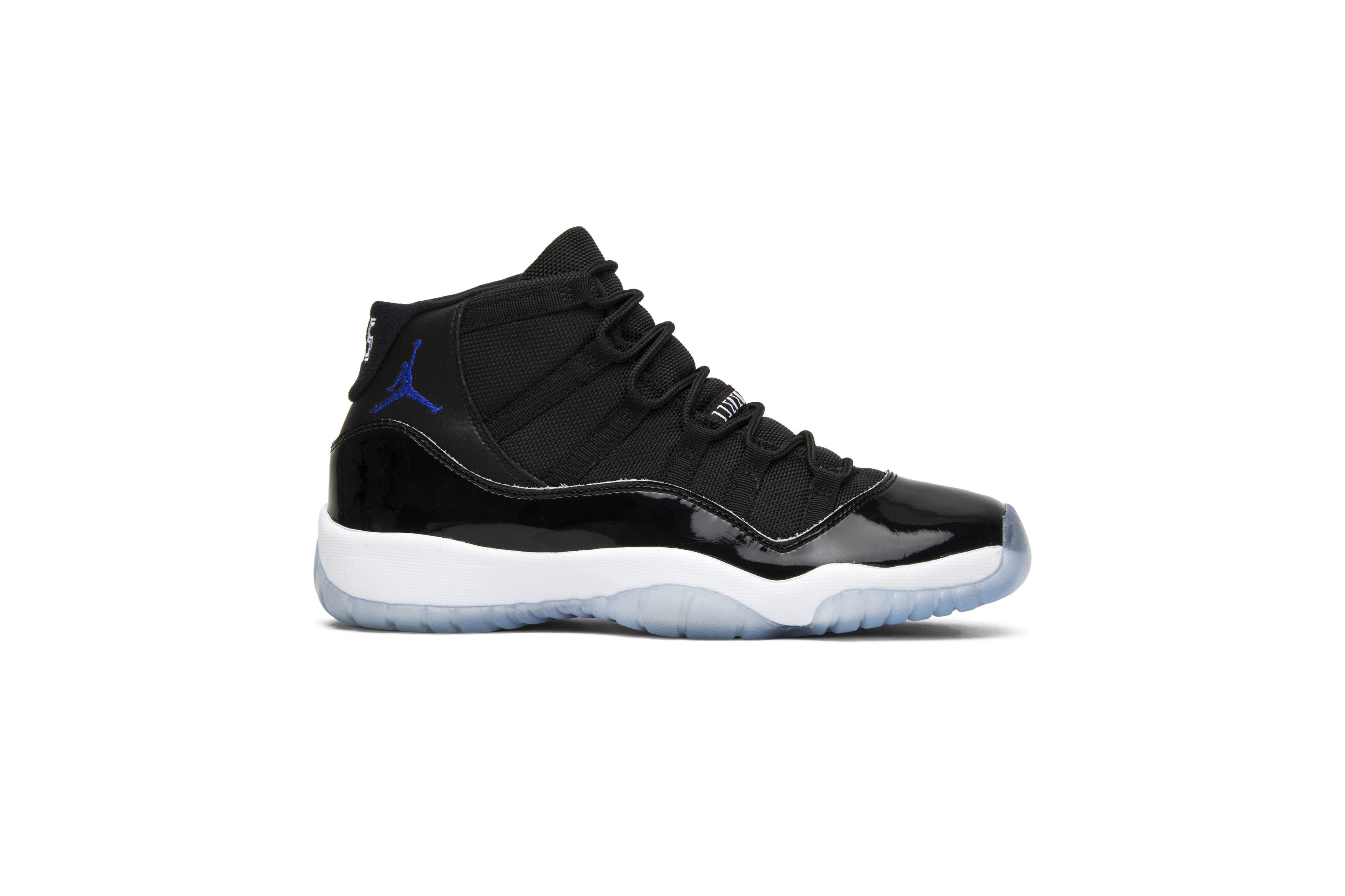 Pre-owned Air Jordan 11 Retro Bg 'space Jam' 2016 In Black