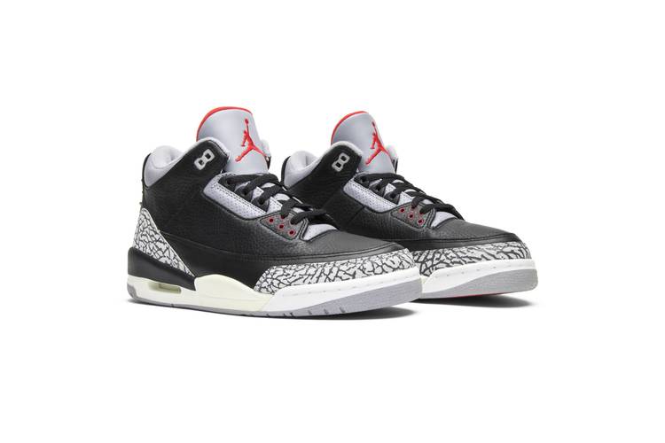 2001 black cement 3's