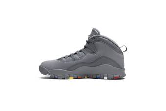 grey jordan 10s