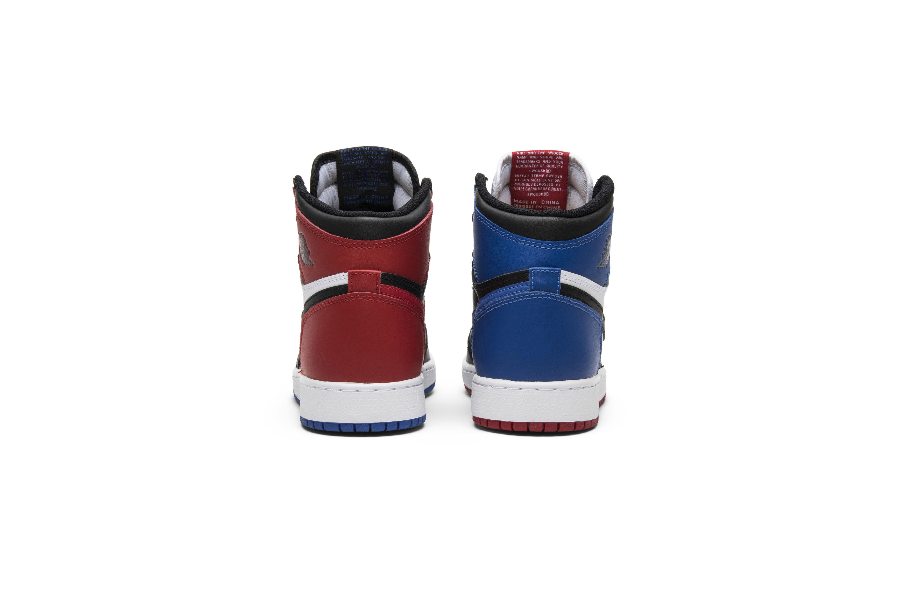 Pre-owned Air Jordan 1 Retro High Og Bg 'top 3' In Black
